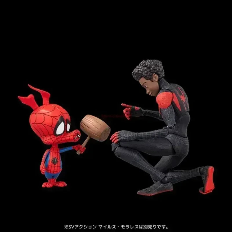 2024 Spider-Man & Gwen Action Figures — Spider-Verse Collection with Miles Morales Sentinel | Anime Toys Christmas Gift