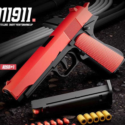 Toy Gun Bullets & Shells for Boys – Colt 1911 & USP Shell Ejecting Accessories for Shooting Games