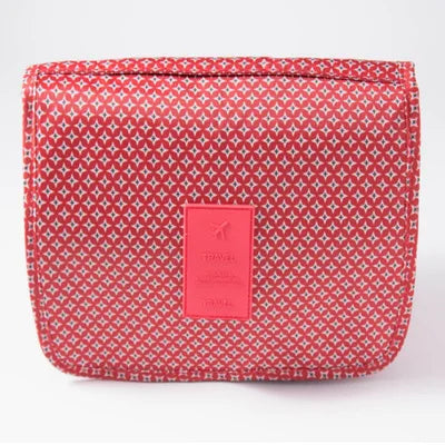 Waterproof Hanging Travel Makeup Bag – Bathroom Cosmetic Organizer for Men & Women