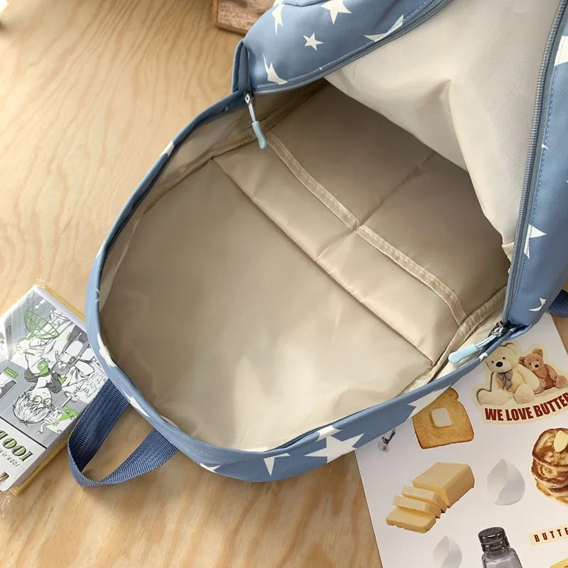 Star Laptop Backpack 17 Inch | Cute Travel & College Bag for Women, Men, Students, Back to School Bookbag