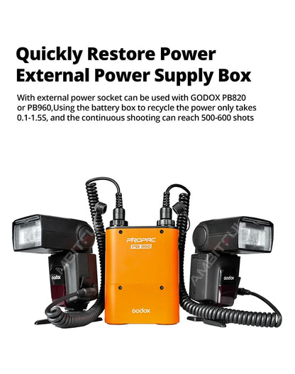 Godox TT520II Camera Flash – Built-in 433MHz Wireless Speedlite for Canon, Nikon, Pentax, Olympus DSLR Cameras