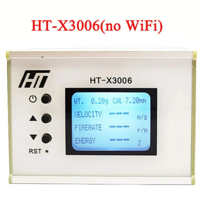 HT-X3006 Shooting Speed Meter – 1-999m/s Bullet Velocity & Energy Chronograph Tester