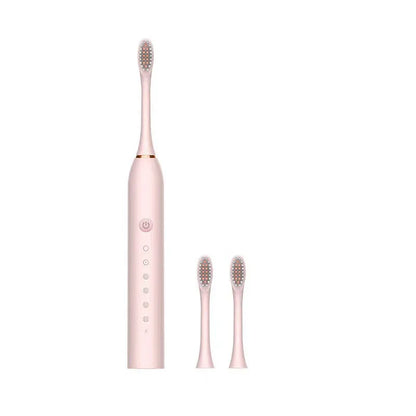 Sonic Electric Toothbrush for Adults – USB Rechargeable IPX7 Waterproof with DuPont Brush Heads & 6 Cleaning Modes