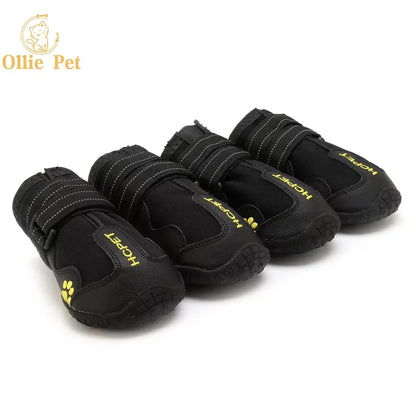 Dog Shoes Waterproof Rain Boots — Anti-Slip, Warm Snow & Reflective Protection for Small and Large Pets