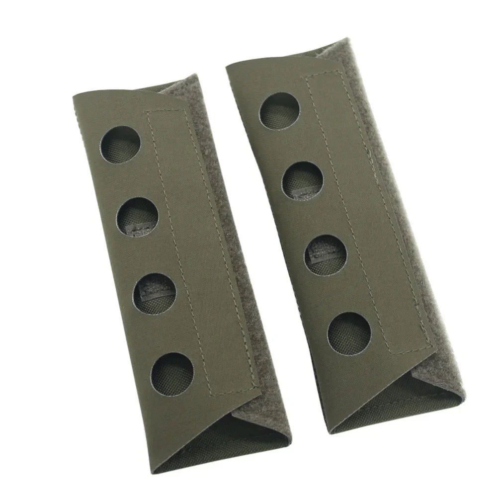 Laser-Cut Tactical Vest Shoulder Pads – Composite FCSK FCPC LV119 Plate Carrier Pads for Airsoft