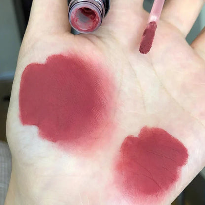 Velvet Matte Lip Gloss - Waterproof Smudge-Proof Non-Stick Liquid Lipstick