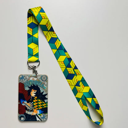 Cartoon Anime Lanyard – Key, Card & Badge Holder Neck Strap, DIY Keychain Hang Rope