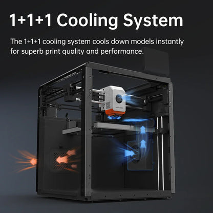 Anycubic Kobra S1 Combo Multi-Color 3D Printer – High Precision Core XY, Ultra-Quiet, Max Speed 600mm/s, Stable Structure