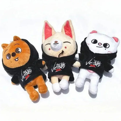Kpop SKZOO Plush Keychain – Cute Dog Pendant Toy for Kids, Backpack Hanging, Birthday Gift