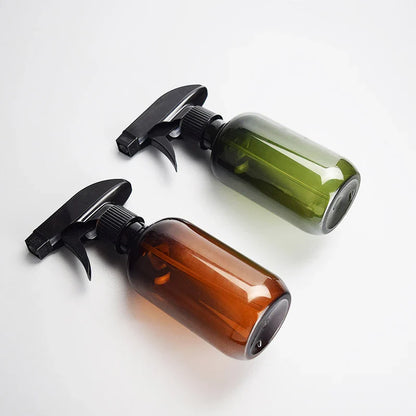 300/500ml High Pressure Plastic Spray Bottle — Refillable Water Mist Container for Hair Styling and Hairdressing