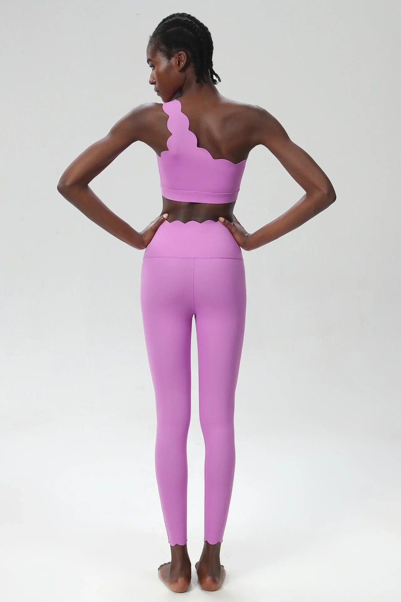 2PCS Women’s Seamless Yoga & Fitness Set – Sports Bra with Leggings & Gym Shorts Workout Outfit