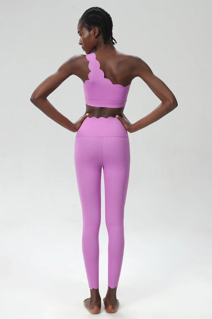 2PCS Women’s Seamless Yoga & Fitness Set – Sports Bra with Leggings & Gym Shorts Workout Outfit