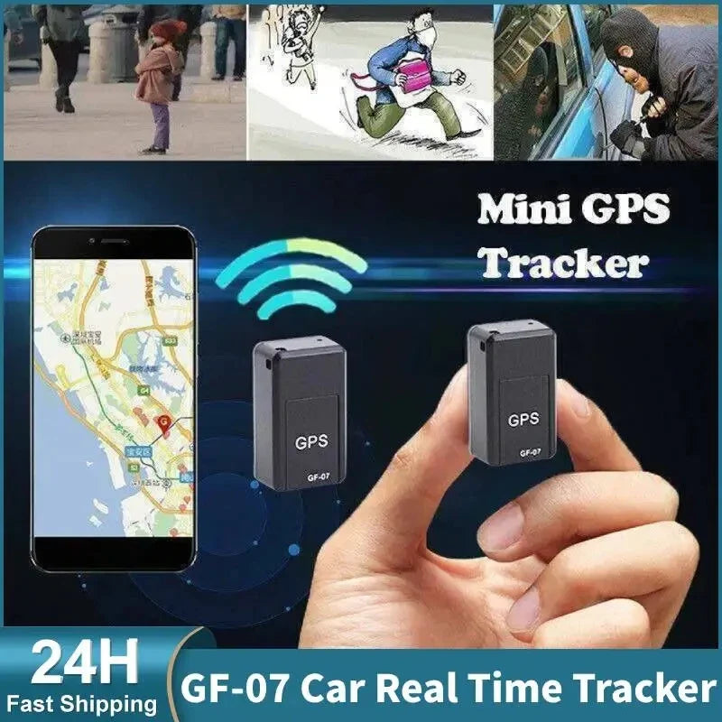 GF-07 GPS Tracker – Compact Car Locator with Remote Precision Positioning