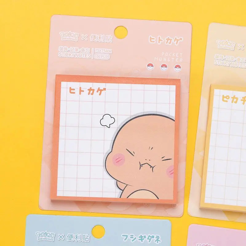 Pokémon Pikachu Sticky Notes – Cute Tearable Note Stickers