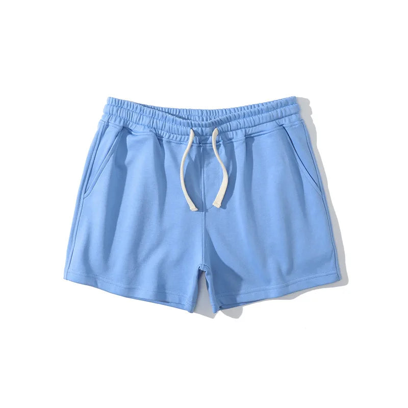 Men's Summer Cotton Shorts – Breathable Casual Beach & Sports Fitness Bermudas
