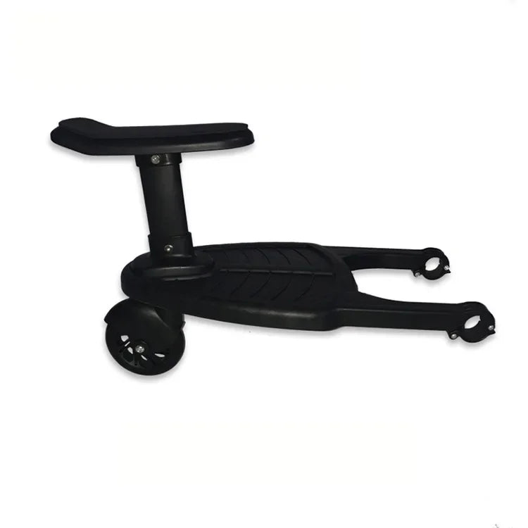 Universal Stroller Step Board Adapter – Seat for Second Child, Jogger, Twin Stroller, Scooter & Baby Pram Hitch Accessory
