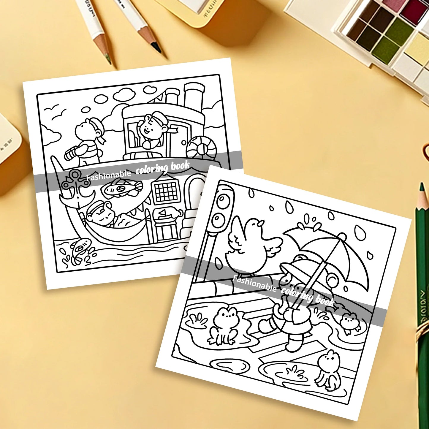 COMFY & COZY Bold-Easy Coloring Book for Adults - Cute Drawing Book Gift for Birthdays & Parties