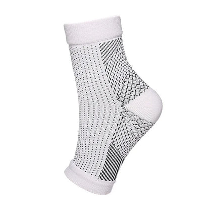 Sports Ankle Support Brace – Compression Sleeve Sock for Plantar Fasciitis, Achilles Tendonitis & Heel Pain