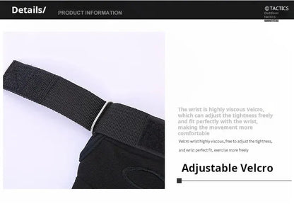 Fitness Anti-Slip Cycling Gloves – Wear-Resistant Tactical Sports & Climbing Half Finger Gloves for Outdoor Use