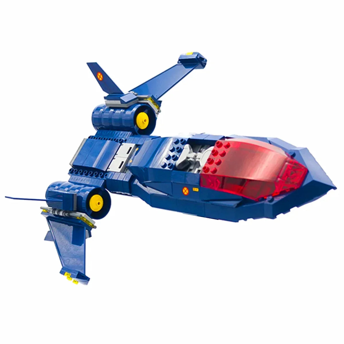 SUPERHEROES X-JET 97 SR-71 Blackbird Airforce Plane Model – Building Block Toy Gift
