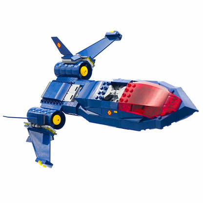 SUPERHEROES X-JET 97 SR-71 Blackbird Airforce Plane Model – Building Block Toy Gift