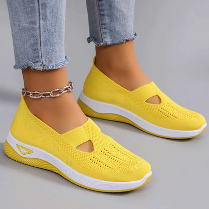 Spring Women's Sports Shoes – Breathable, Lightweight, Non-Slip, Wear-Resistant Casual Sneakers