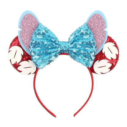 Toy Story Character Headbands - Sequin Bow, Woody, Buzz Lightyear & Alien Hair Accessories for Girls