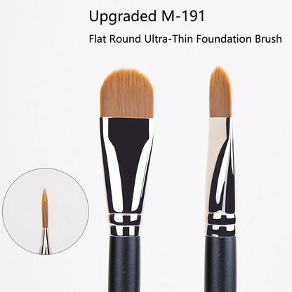Ultra Thin Foundation Brush – Lightweight Flat Contour Brush for Blending Foundation, Cream, and Makeup