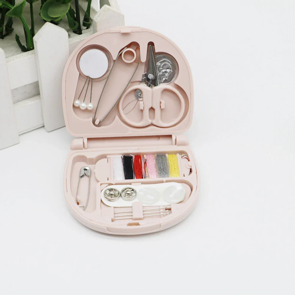 Mini Portable DIY Sewing Box – Travel & Home Sewing Kit