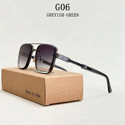 Luxury Square Sunglasses — Vintage Unisex Fashion Shades with UV Protection for Men & Women