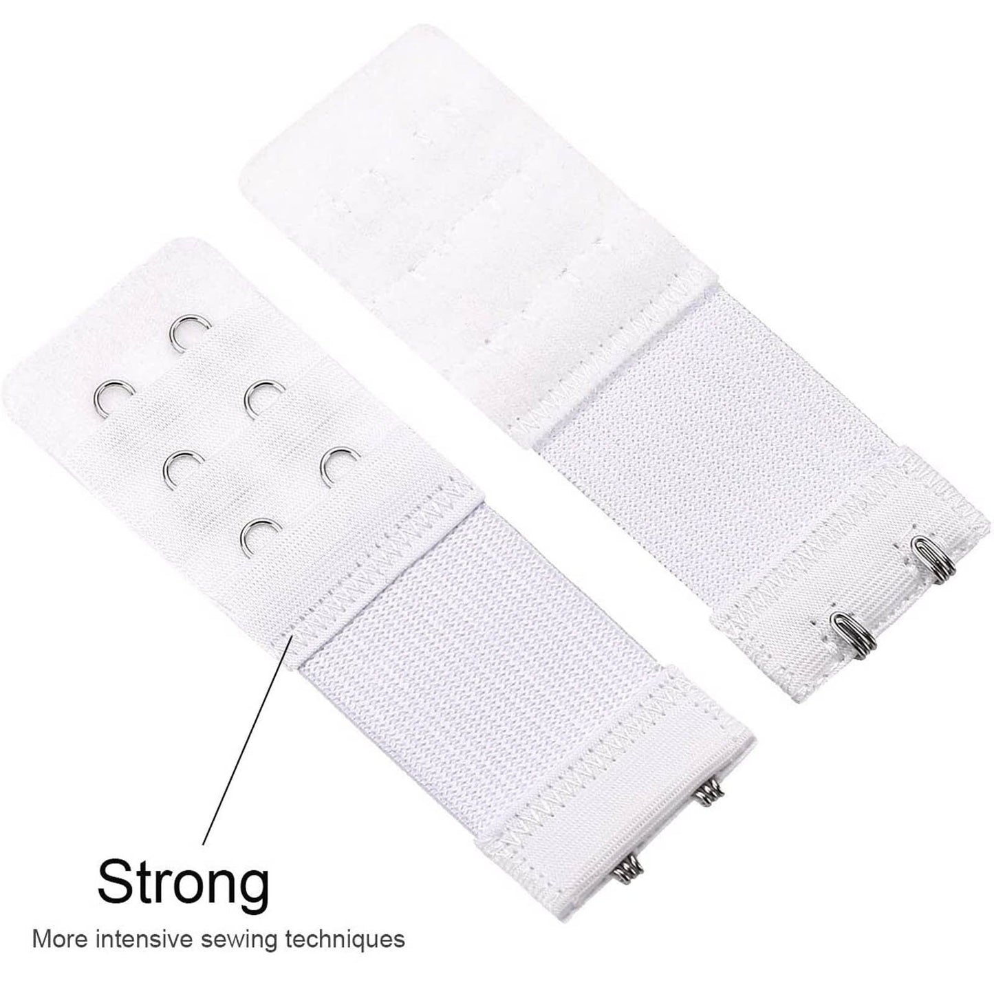 6PCS Women’s Bra Extender Strap Set – Adjustable Hook Extension for Bras, Underwear & Intimates Accessories