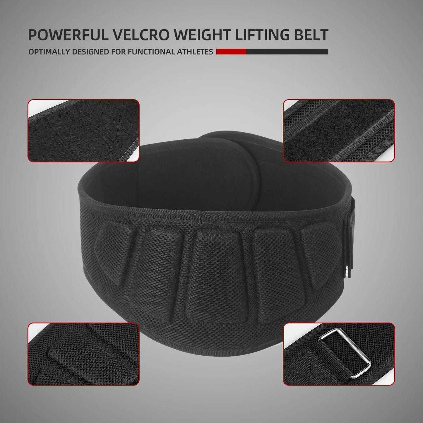 SKDK Weightlifting Belt: Men's Back Support for Fitness Training - Waist Protection for Orthopedic and Spine Support