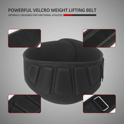 SKDK Weightlifting Belt: Men's Back Support for Fitness Training - Waist Protection for Orthopedic and Spine Support