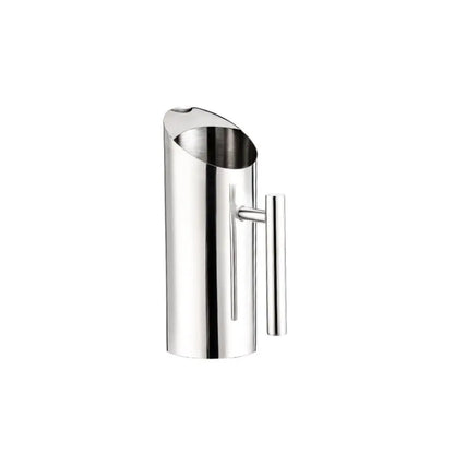 Stainless Steel Coffee Jug - Large 1L/1.5L/2L Water Pitcher with Splash-Proof Design