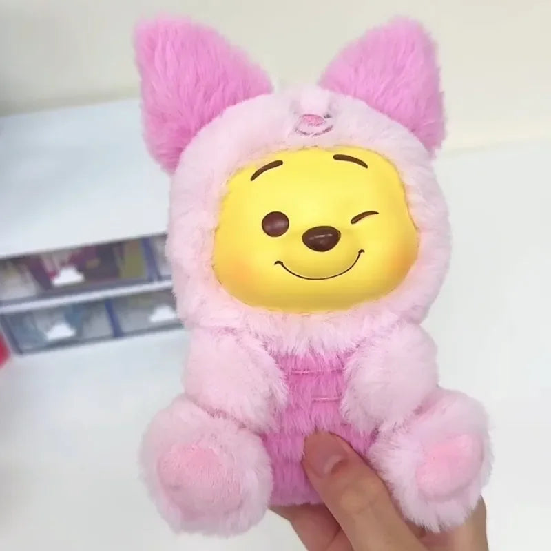 Disney Winnie the Pooh Naughty Party Blind Box – Vinyl Plush Pooh Bear Pendant & Surprise Toy