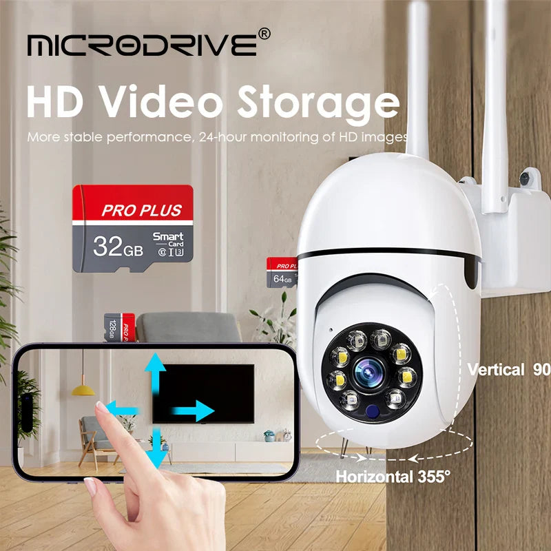 Original High-Speed Memory Card – 4GB to 256GB SD/TF Flash Card for Smartphone & Surveillance Camera