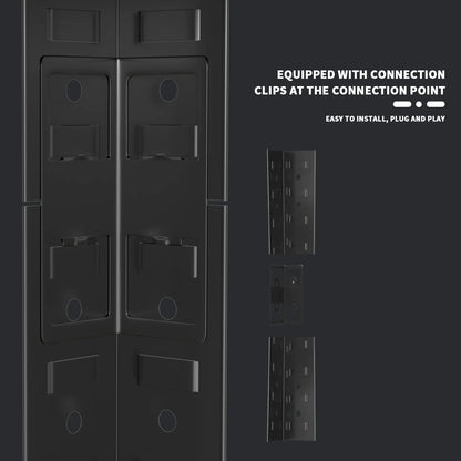 DayPlus 5-Tier Heavy Duty Garage Shelving – Adjustable Storage Unit, 386LBS Load Capacity per Tier, 150-200CM Height