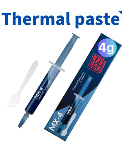 MX4 Thermal Paste 4g — High-Performance MX-4 Silicone Grease for CPU, GPU & Printer HeatSink Cooling