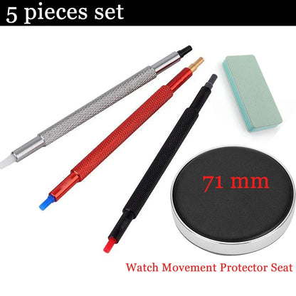 Watch Hand Presser Pusher Set — 3/5/6/9PCS Double-Ended Needle Pen Tools for Watchmakers & Repair