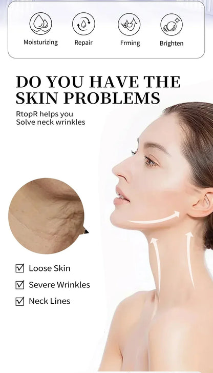 Rtopr Neck Cream — Reinforced Wrinkle Removal, Whitening & Moisturizing, Rejuvenating Neck Skincare