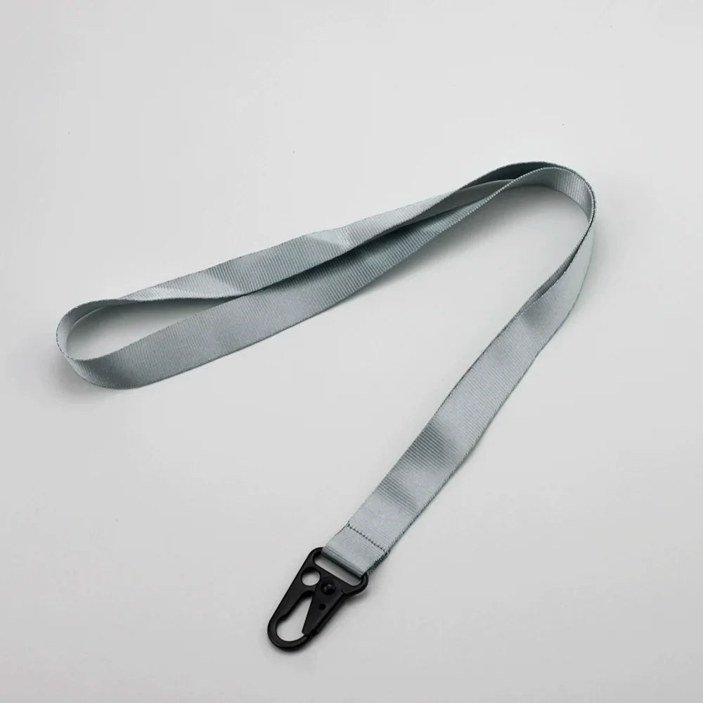 Neckband Nylon Keychain with Heavy Metal Hook – Anti-Loss Lanyard for Keys, Mobile Phone, Camera, Outdoor Safety Rope