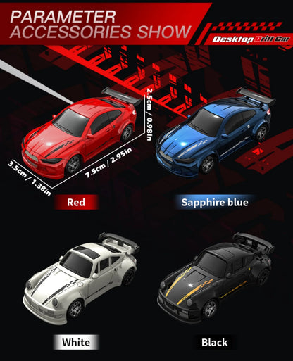 KF20 1:64 RC Drift Car — 2.4G High-Speed 4-Wheel Mini Remote Control Racing Toy for Kids
