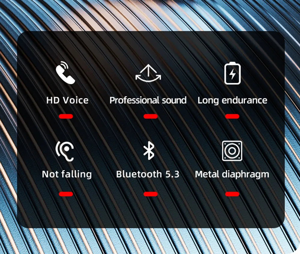 Lenovo XT88 TWS Wireless Earphones – Bluetooth 5.3, Dual MIC, Stereo Bass HIFI, Noise-Reducing Touch Control Earbuds