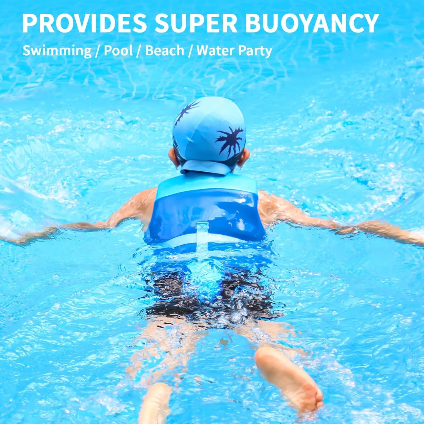 Gogokids Kids Life Jacket – Neoprene Float Vest for Toddlers, Swim Training & Buoyancy Swimwear
