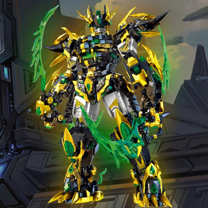 Mech WUKONG Monkey King Building Block Toy Set – ZHAOYUN Robot Hero DIY Bricks for Kids & Boys Gifts