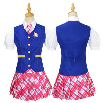 Princess Uniform Costume Set - Elegant College-Style Role-Playing Dress for Girls’ Parties & Cosplay
