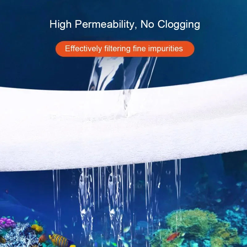 3cm Thick Aquarium Filter Sponge – Super Thick Biochemical Foam for Fish Tank Skimmer and Bio Filter Cotton