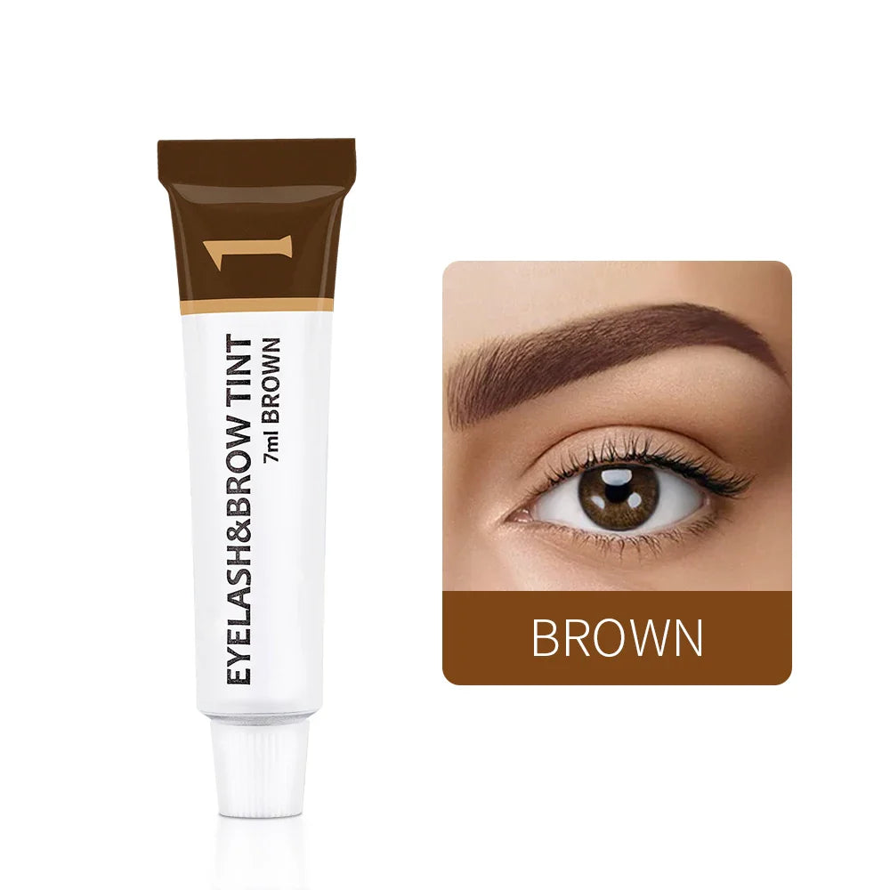 ICONSIGN Eyelash & Eyebrow Dye Tint Kit – Brow Enhancer, Mascara Lift & Tattoo Makeup Tools