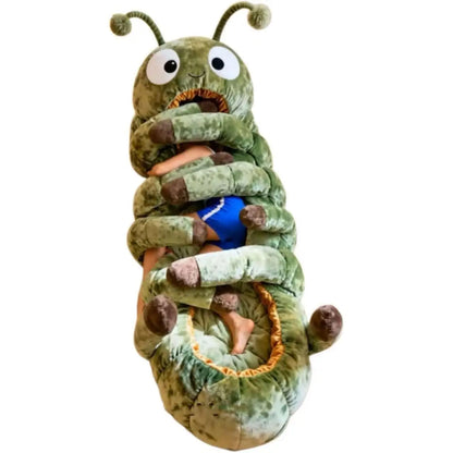 Hugging Caterpillar Sleeping Bag - Cozy Snuggle Design for Kids & Adults