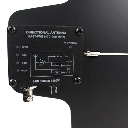 UA844 UA844+/LC Antenna Amplifier – 5 Channel UHF 470-952MHz Power Distributor for Wireless Microphone Systems